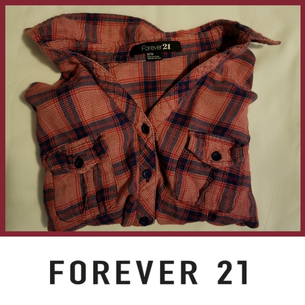 Cute Fall Womens Plaid Button Up Tight Waist Shirt